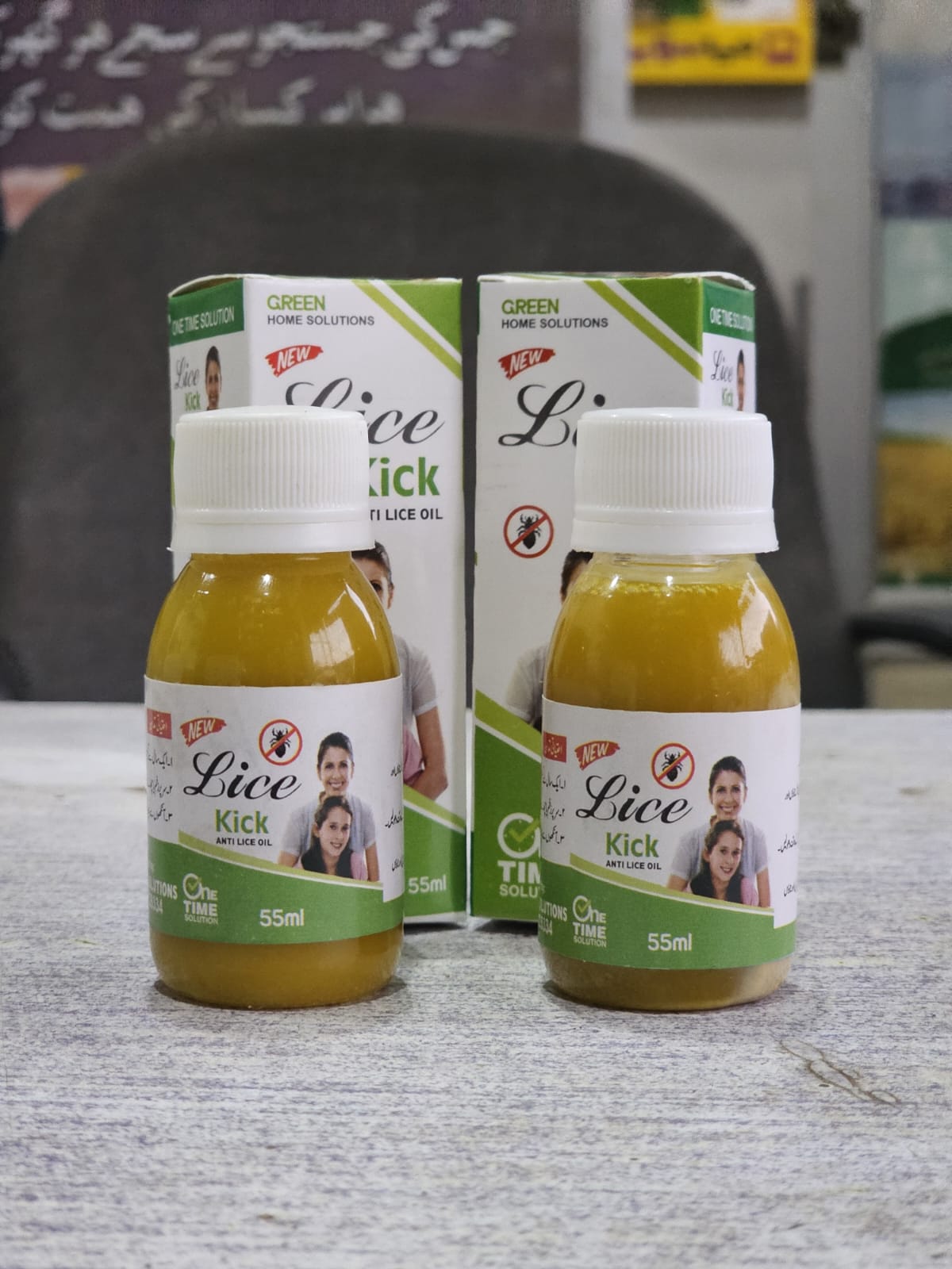 ANTI LICE-LICE KICK OIL 55ML
